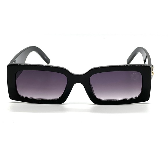 Sunglasses Mens Square Black Lens Outdoor Style Elegant UV400 Protection Cholo - Picture 6 of 10